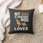 Coussin Papa amateur de chien est formidable (Couverture)