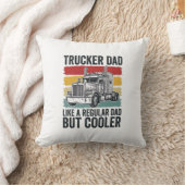 Coussin Papa camionneur comme un papa normal mais T-shirt  (Couverture)