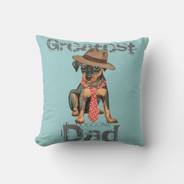 Coussin Papa de la brosse (Recto)