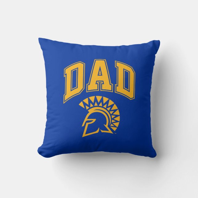Coussin Papa de Spartans d'état de San Jose (Recto)