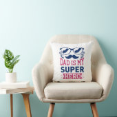 Coussin Papa est mon super héros (Chaise)
