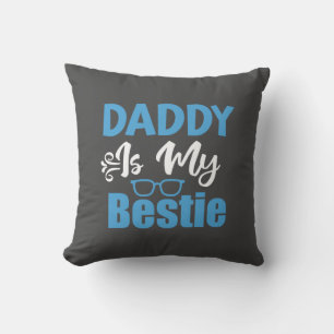 Coussin Papa est My Bestie, Best Fête des pères Cadeau