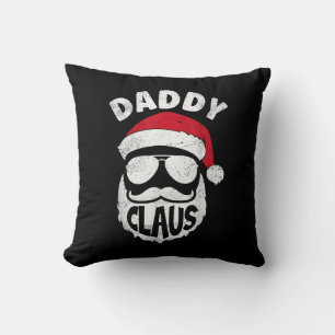 Coussin Papa Noël Santa Claus Funny Noël Correspondant P