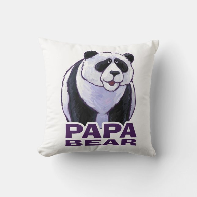 Coussin Papa Panda Bear (Recto)