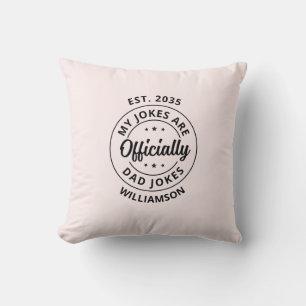 Coussin Papa plaisante cadeau de Fête des pères pour nouve