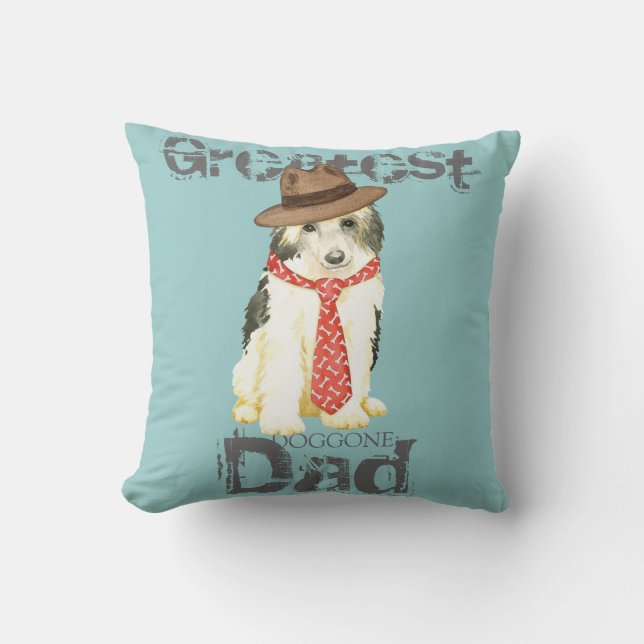 Coussin Papa poudrière (Recto)