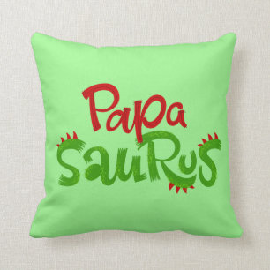 Coussin Papa Saurus Graphic