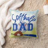 Coussin papa softball (Couverture)