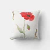 Coussin Papaver rhoeas  (Recto)