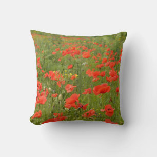 Coussin Papes rouges sur le terrain