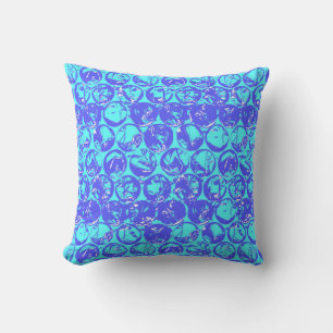 Coussin Papier à bulle d'art pop