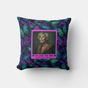 Coussin Papier Camo Meilleure Maman Mummy Décoration Intér