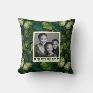 Coussin Papier Camouflage Papillon Art Décoratif Joyeux A