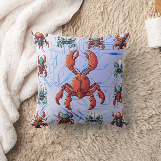 Coussin Papier de homard Cyborg (Couverture)