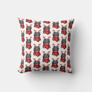 Coussin Papier d'enveloppement de chien de montagne bernoi
