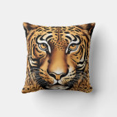 Coussin Papier d'enveloppement de la faune et de la nature (Verso)