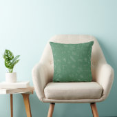 Coussin Papier Peint Doodles de Science pour les Geeks pou (Chaise)