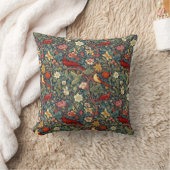 Coussin Papier Peint Oiseaux en Fleurs (Couverture)