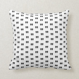 Coussin Papier peint pour hommes gays