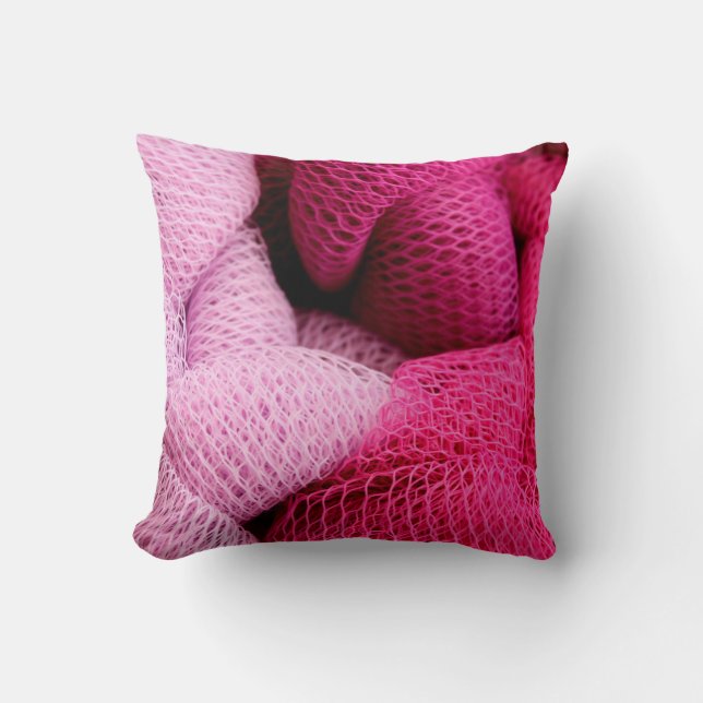Coussin Papier peint tissé tressé texture (Recto)