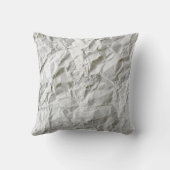Coussin Papier ridé drôle (Verso)