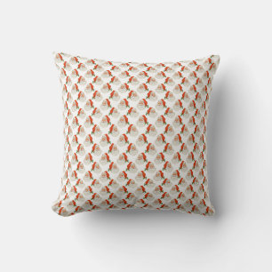 Coussin papier vintage du Père Noël