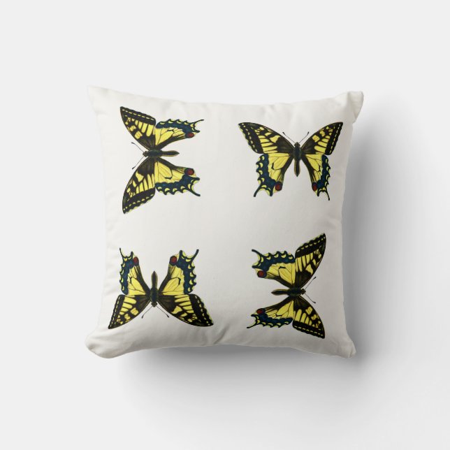 Coussin Papilio machaon - Vieux Monde Swallowtail Butterfl (Recto)