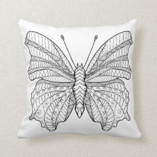 Coussin Papillon 3 de style