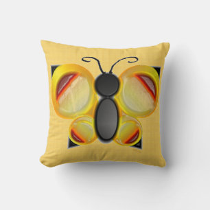 Coussin Papillon 3D