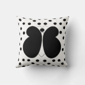 Coussin Papillon à pois (Verso)
