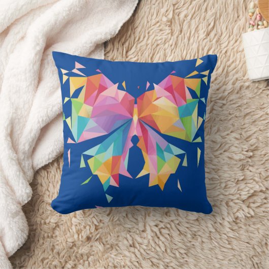 Coussin Papillon Abstrait (Couverture)