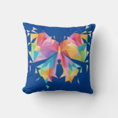 Coussin Papillon Abstrait (Recto)