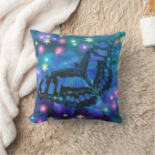 Coussin Papillon bleu magique (Couverture)
