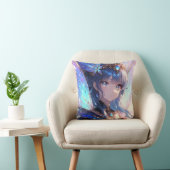Coussin Papillon fée céleste (Chaise)