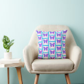 Coussin Papillon, messager à ressort. (Chaise)