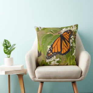 Coussin Papillon monarque