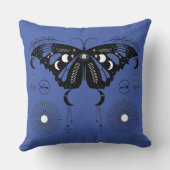 Coussin papillon mystique personnalisé (Verso)