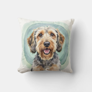 Coussin Papillon Papillon Motif Aquarelle Art