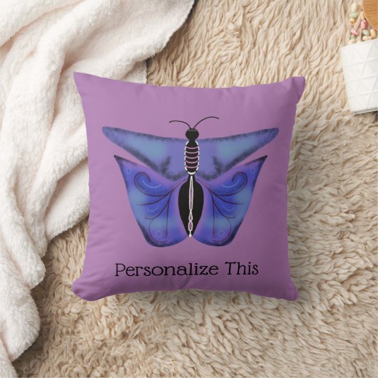 Coussin Papillon pourpre (Couverture)