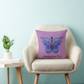 Coussin Papillon pourpre (Chaise)