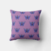 Coussin Papillon pourpre (Verso)
