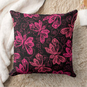 Coussin Papillon rouge (Couverture)