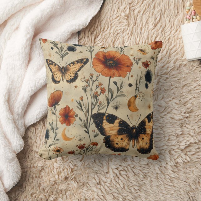 Coussin Papillon Sauvage Vintage (7) (Couverture)