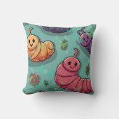 Coussin Papillon Worm (Recto)