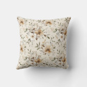 Coussin Papillons à crème chic (Verso)
