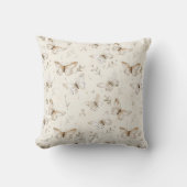 Coussin Papillons à crème chic (Recto)