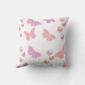 Coussin papillons dans le pastel (Verso)
