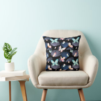 Coussin Papillons de minuit en vol