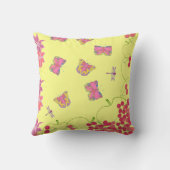 Coussin Papillons et libellules Cushion (Verso)