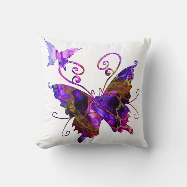 Coussin Papillons Fantastiques (Recto)